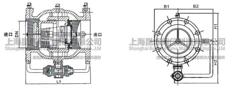 低阻力倒流防止器結(jié)構(gòu)圖- 上海昆煉閥門制造有限公司 低阻力倒流防止器結(jié)構(gòu)圖- 上海昆煉閥門制造有限公司